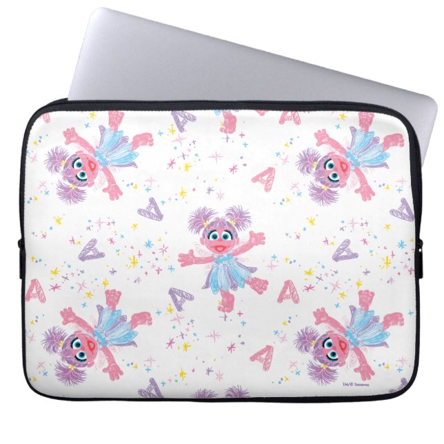 Capa Para Notebook Abby Cadabby Sparkle Pattern (Frente)