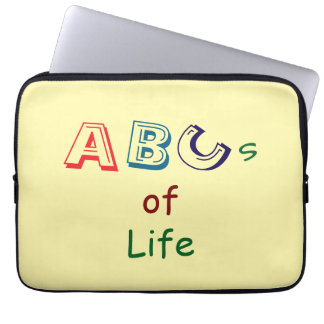 Capa Para Notebook ABCs do Life Eletrônicos Bag