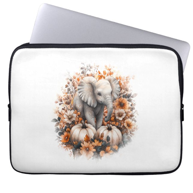 Capa Para Notebook Abóbora-de-Camisa-Elefante (Frente)