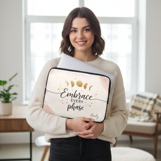 Capa Para Notebook Abrace Todas As Fases - Fases da Lua Personalizada (Criador carregado)