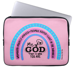 Capa Para Notebook Abridor de Caminho Fazedor de Milagres Meu Deus És