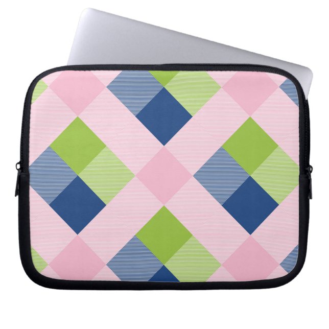 Capa Para Notebook Abstração Geométrica Quadrada 18 (Frente)
