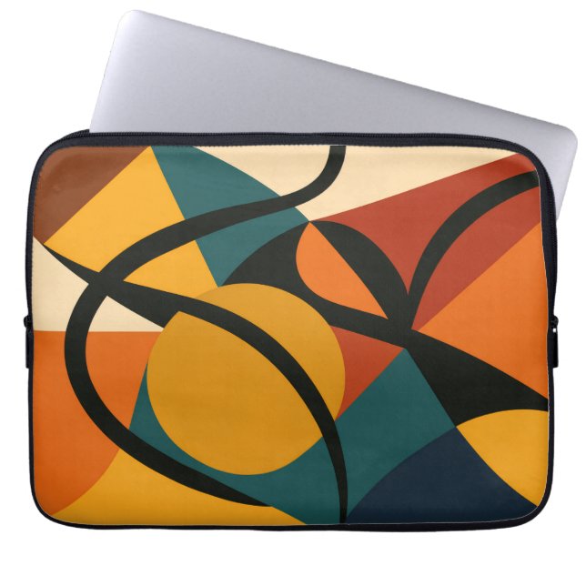 Capa Para Notebook Abstract African Print  (Frente)