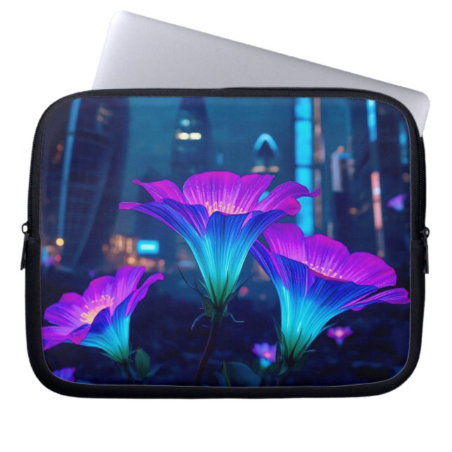 Capa Para Notebook Abstract Bloominescente 10' (Frente)