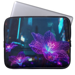 Capa Para Notebook Abstract Neon Veins 15'