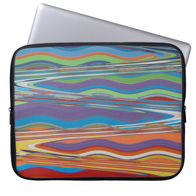 Capa Para Notebook Abstrato 12 do tapete de Verticle, imagens do SVP (Frente)