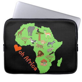Capa Para Notebook Abstrato africano