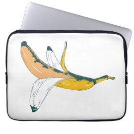 Capa Para Notebook Abstrato Artística Design de Banana Pop