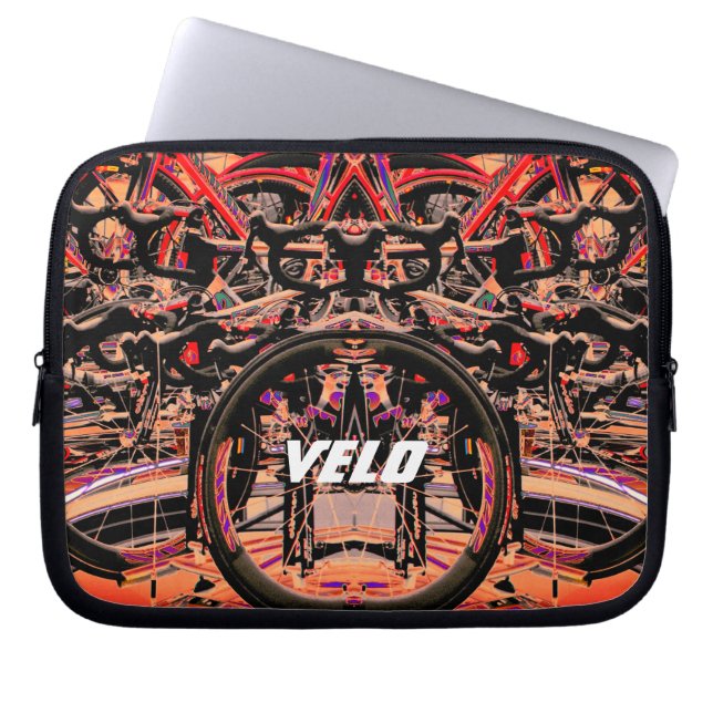 Capa Para Notebook Abstrato Bikes Capa (Frente)