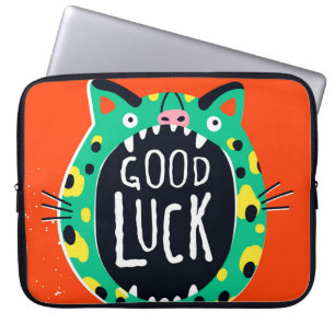 Capa Para Notebook Abstrato boa sorte