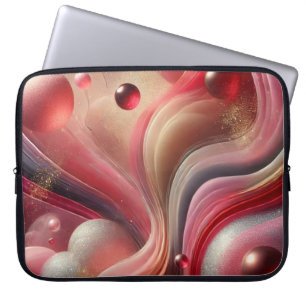 Capa Para Notebook Abstrato Bolsa de laptop com Design artístico