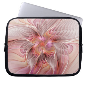 Capa Para Notebook Abstrato Butterfly Fantasy Fractal Arte Colorida