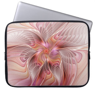 Capa Para Notebook Abstrato Butterfly Fantasy Fractal Arte Colorida
