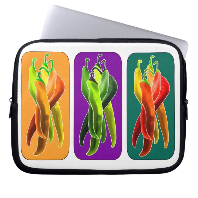 Capa Para Notebook Abstrato Chiles Laptop Bag (Frente)