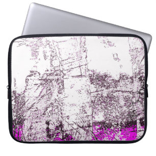 Capa Para Notebook Abstrato de fundo de pintura moderno. Ilustração.