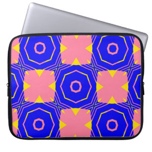 Capa Para Notebook Abstrato floral geométrico de abstrato sem costura