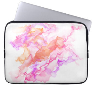 Capa Para Notebook Abstrato Fractal Smoke