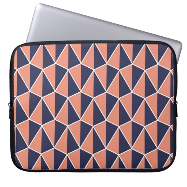 Capa Para Notebook Abstrato Geométrico: Art Deco Sem Sede (Frente)