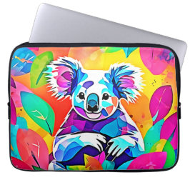 Capa Para Notebook Abstrato Koala Design