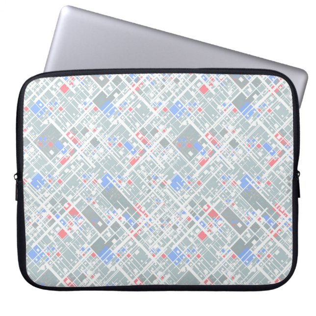 Capa Para Notebook Abstrato moderno geométrico. (Frente)