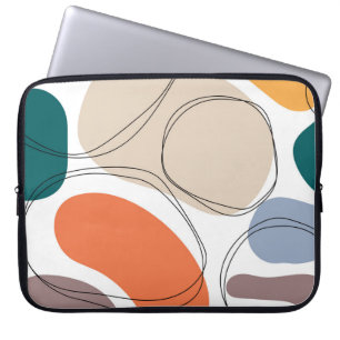 Capa Para Notebook Abstrato multa geométrica sem costura, geométrica,