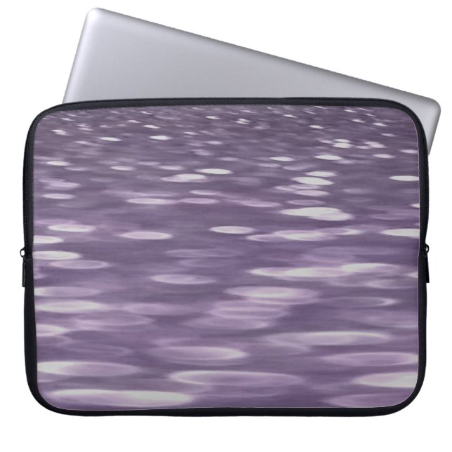 Capa Para Notebook Abstrato nº 1: Shimmer ultra violeta (Frente)