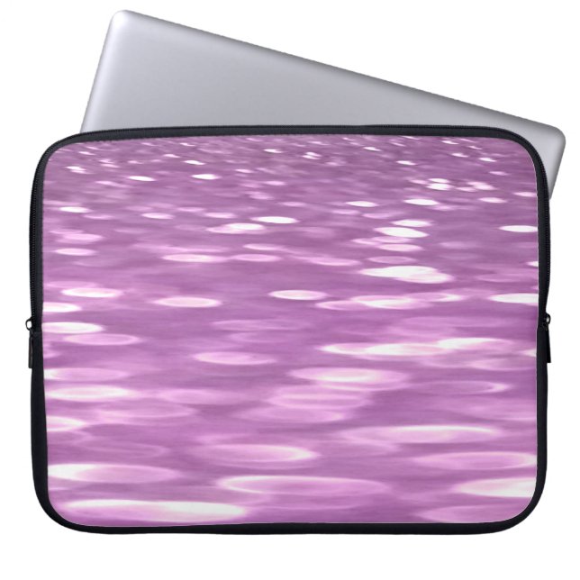 Capa Para Notebook Abstrato nº 3: Shimmer Lilac (Frente)