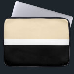 Capa Para Notebook Abstrato preto bege<br><div class="desc">Abstrato preto bege</div>