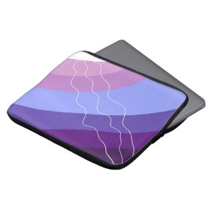 Capa Para Notebook Abstrato roxo