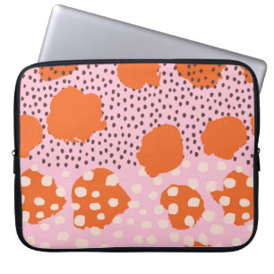 Capa Para Notebook Abstrato sem falhas com Traços de Pincel. Beau