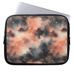 Capa Para Notebook Abstrato Watercolor Celestial Sinfonia