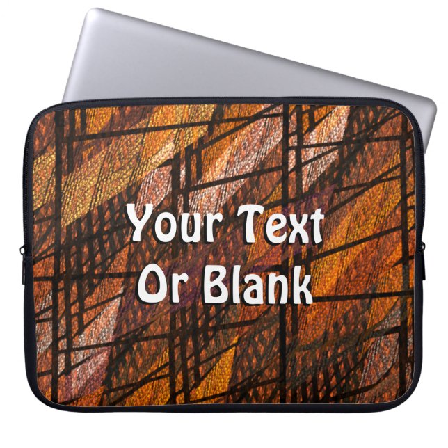 Capa Para Notebook Abstrato Weave Número 1 (Frente)