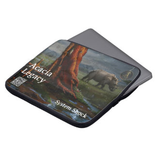 Capa Para Notebook Acacia Legacy™: Chuva Africana | Choque no Sistem