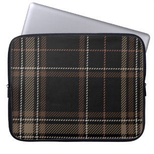 Capa Para Notebook Academia Black Xadrez