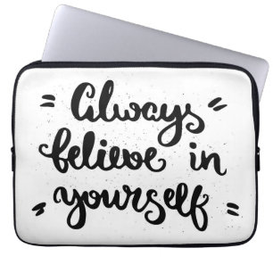 Capa Para Notebook Acredite sempre em o senhor mesmo