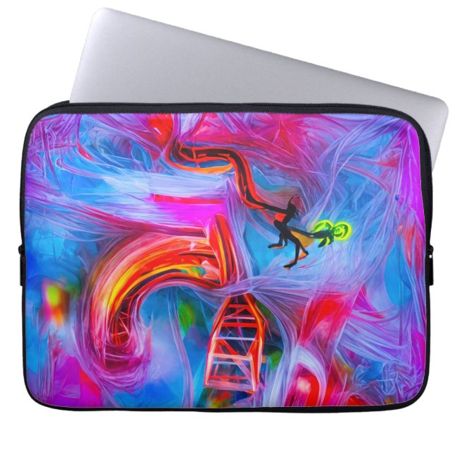 Capa Para Notebook Acrofobia (Frente)