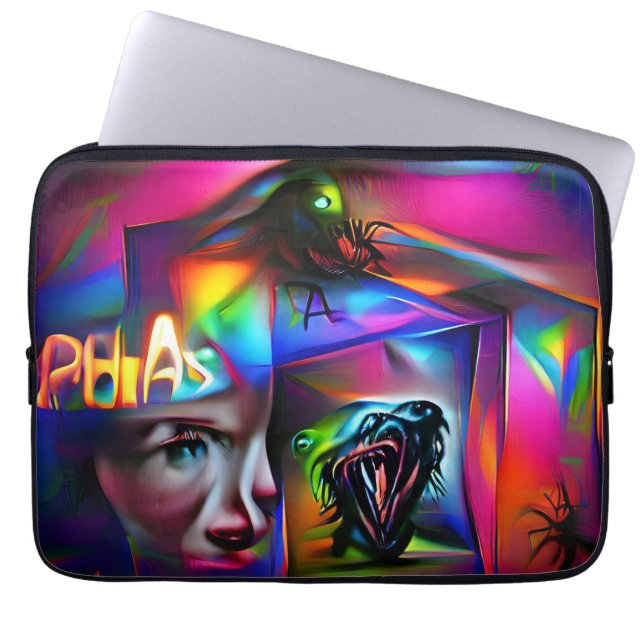 Capa Para Notebook Aculofobia (Frente)