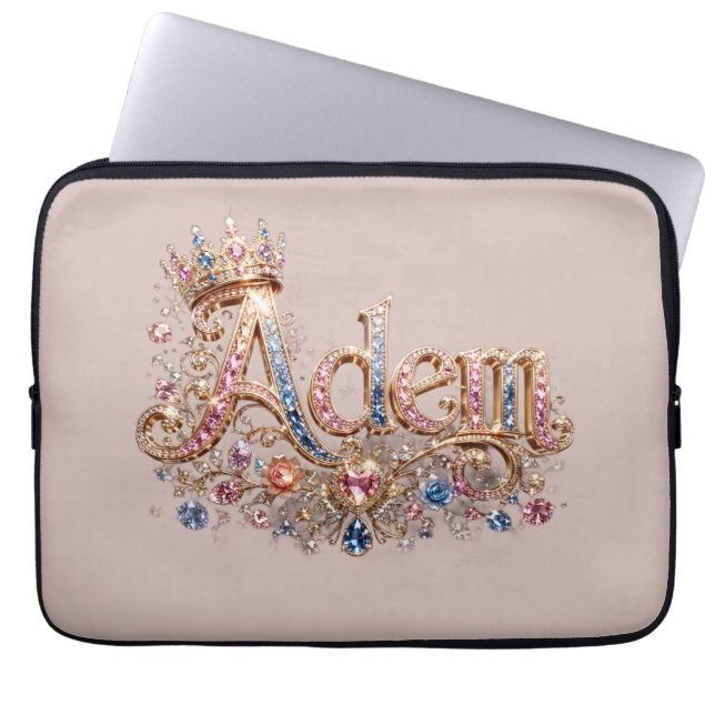 Capa Para Notebook Adam Crown Design (Frente)