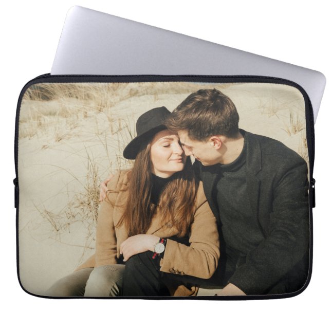 Capa Para Notebook Adicione sua foto incrível e na moda (Frente)