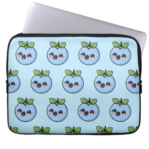 Capa Para Notebook Adorável Plushii de Kawaii Blueberry