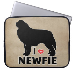 Capa Para Notebook Adoro a minha nova criatura de cachorro na Terra N