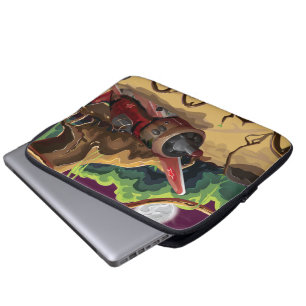 Capa Para Notebook Aeronaves de combate à guerra mundial destruídas