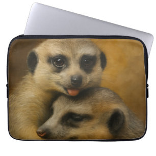 Capa Para Notebook Afetação de Meerkat
