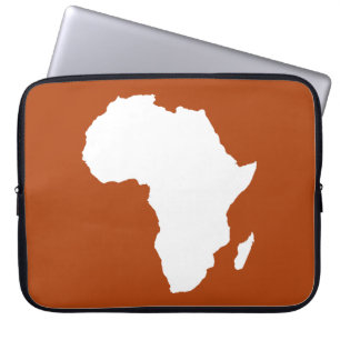 Capa Para Notebook África Audaciosa Vermelha Ferrugem