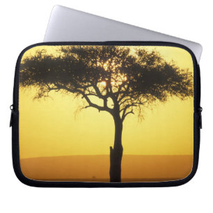Capa Para Notebook África, Quênia, Reserva de Caça Masai Mara, Nascen
