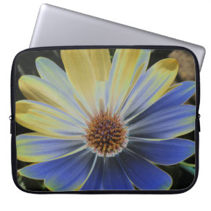 Capa Para Notebook African Daisy Lapis e Dourada bolsa de Laptop