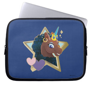 Capa Para Notebook Afro Unicorn Magical Star