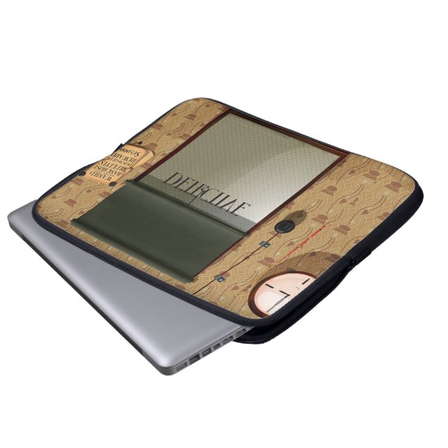 Capa Para Notebook Agência de detetive (Frente Inferior)