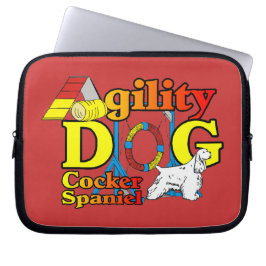Capa Para Notebook Agilidade do coker Spaniel