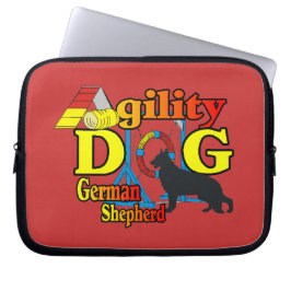 Capa Para Notebook Agilidade do german shepherd